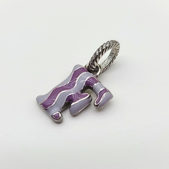 Brighton "ENAMEL ALPHABET" Charm Letter "F" Sold-out Online at Brighton! - Picture 2 of 10